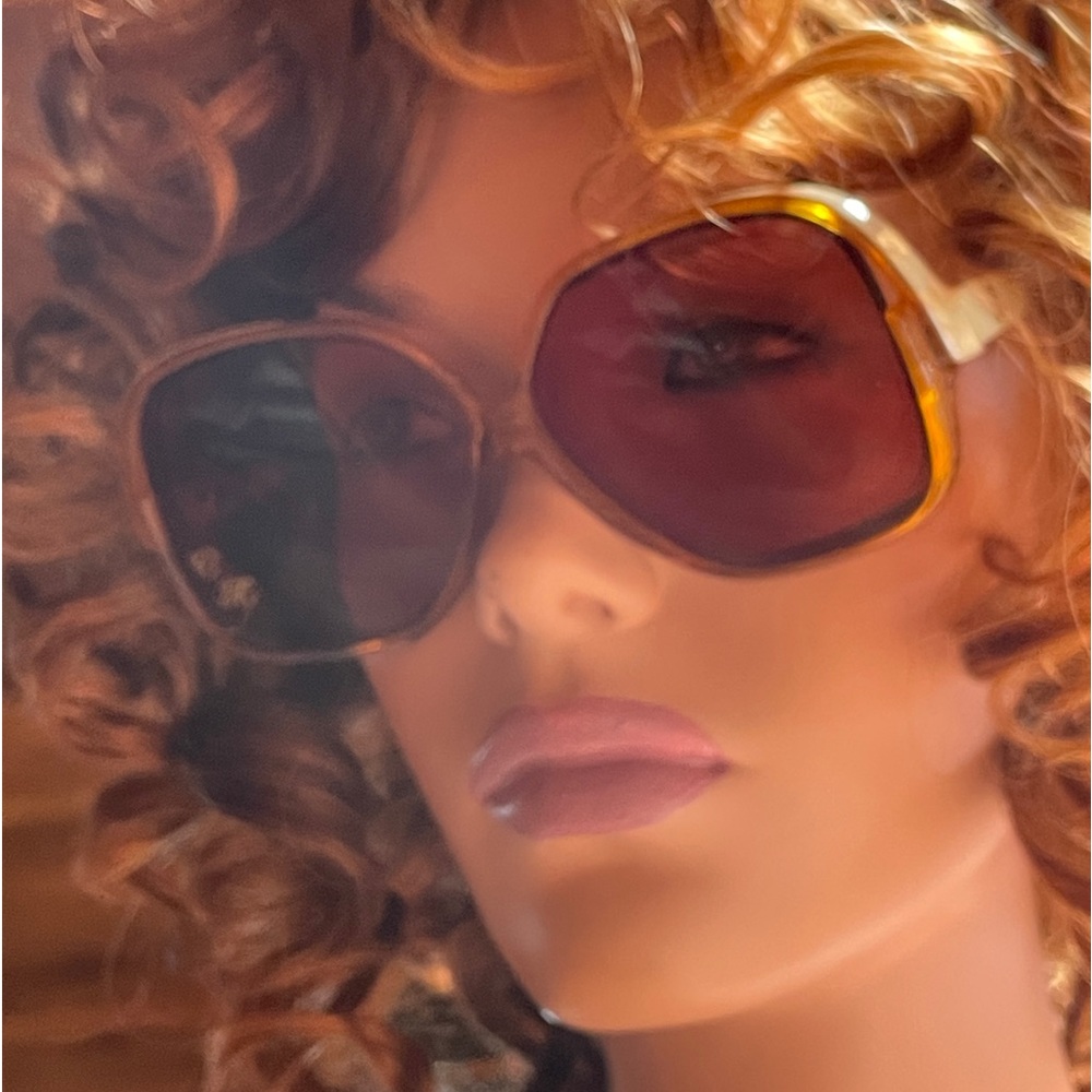 Rare Vintage MCM 1970s PLAYBOY Brand MOD Oversized SUNGLASSES!